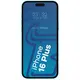Bizon Edge 2x tempered screen glass with frame + camera glass Apple iPhone 16 Plus