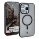 Bizon Case MatteO Apple iPhone 16 Pro transparent with black frame
