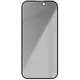 Bizon Glass Edge Shadow Apple iPhone 16 Pro tinted with a black frame