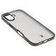 Bizon Case Angelo Apple iPhone 16 smoky with a black frame