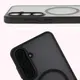 Bizon Case MatteO Samsung Galaxy S24 FE transparent with black frame