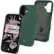 Bizon Soft Case Apple iPhone 16 dark green