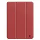 Bizon Case Tab Croc Apple iPad Pro 11" 5 gen. 2024 burgundowe