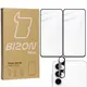 BIZON Edge 2x screen glass + camera glass Samsung Galaxy A55 5G