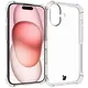 Bizon Case Clear Pack case + 2x tempered glass + lens glass Apple iPhone 16