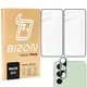 Bizon Edge 2x tempered screen glass with frame + camera glass Samsung Galaxy S24 FE