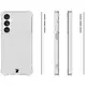 Bizon Case Clear Pack case + 2x screen glass Samsung Galaxy A55 5G clear