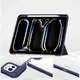 Bizon Case Tab Clear Matt Apple iPad Pro 13" 7 gen. 2024 navy blue