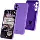 Bizon Soft Case Samsung Galaxy S24 FE purple