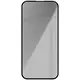 Bizon Glass Edge Shadow Apple iPhone 16/15 tinted with a black frame