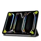 Bizon Case Tab Croc Apple iPad Pro 13" 7 gen. 2024 black