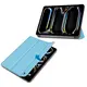Bizon Case Tab Croc Apple iPad Pro 11" 5 gen. 2024 błęktine