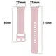 Bizon Strap Watch Silicone Samsung Galaxy Fit 3 pink