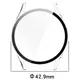Bizon Case+Glass Watch Samsung Galaxy Watch 7 40 mm clear