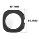 Bizon Case+Glass Watch Samsung Galaxy Watch Ultra 47 mm matte black
