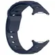 Bizon Strap Watch Silicone Samsung Galaxy Watch Ultra 47 mm navy blue