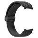 Bizon Strap Watch Silicone Samsung Galaxy Watch FE/7/6/6 Classic/5/5 Pro/4/4 Classic black