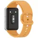 Bizon Strap Watch Silicone Samsung Galaxy Fit 3 yellow