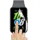 Bizon Glass Watch Hydrogel Samsung Galaxy Fit 3 [2 PACK]