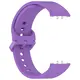 Bizon Strap Watch Silicone Samsung Galaxy Fit 3 purple