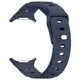 Bizon Strap Watch Silicone Samsung Galaxy Watch Ultra 47 mm navy blue