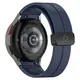 Bizon Strap Watch Silicone Samsung Galaxy Watch FE/7/6/6 Classic/5/5 Pro/4/4 Classic navy blue