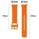 Bizon Strap Watch Silicone Samsung Galaxy Fit 3 carrot