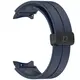 Bizon Strap Watch Silicone Samsung Galaxy Watch FE/7/6/6 Classic/5/5 Pro/4/4 Classic navy blue