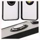 Bizon Case Hybrid Ring Xiaomi Redmi 13 4G smoky with a black frame