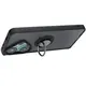 Bizon Case Hybrid Ring Xiaomi Poco F6 smoky with a black frame