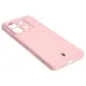 Bizon Case Silicone Sq Xiaomi Poco X6 / Xiaomi Redmi Note 13 Pro 5G light pink