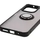 Bizon Case Hybrid Ring Xiaomi Redmi 13 4G smoky with a black frame