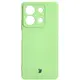 Bizon Case Silicone Sq Xiaomi Redmi Note 13 5G light green