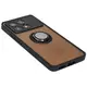Bizon Case Hybrid Ring Xiaomi Poco X6 Pro smoky with a black frame