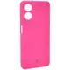 Bizon Soft Case Motorola Moto G04 neon pink