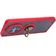 Bizon Case Hybrid Ring Realme 12 / 12x smoky with a red frame