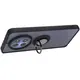 Bizon Case Hybrid Ring Realme 12 / 12x smoky with a black frame