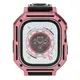 Bizon Strap + Case Watch Armor Apple Watch Ultra 49mm light pink