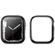 Bizon Case Case + Glass Set Apple Watch 8/7 41mm black