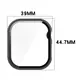Bizon Case+Glass Watch Apple Watch 10 42mm black