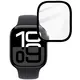 Bizon Glass Watch Edge Hybrid Apple Watch 10 46 mm black