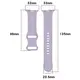 Bizon Strap Watch Silicone Apple Watch 38/40/41/42 mm light purple