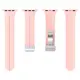 Bizon Strap Watch Silicone Apple Watch 44/45/46/49 mm pink