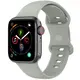 Bizon Strap Watch Silicone Apple Watch 44/45/46/49 mm light grey