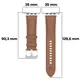 Bizon Strap Watch Casual Apple Watch 44/45/46/49mm light brown