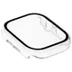 Bizon Case+Glass Watch Apple Watch 10 46mm clear