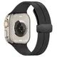 Bizon Strap Watch Silicone Apple Watch 44/45/46/49 mm black