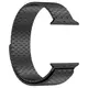 Bizon Strap Watch Titanium Apple Watch 44/45/49mm black