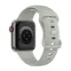 Bizon Strap Watch Silicone Apple Watch 44/45/46/49 mm light grey