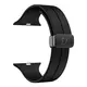 Bizon Strap Watch Silicone Apple Watch 44/45/46/49 mm black